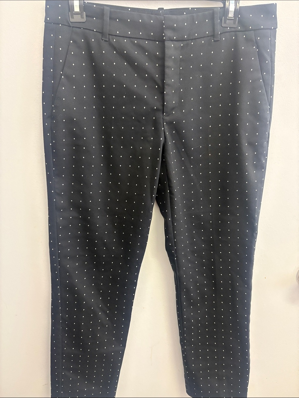 Women’s Zara Black Polka Dot Dress Pants